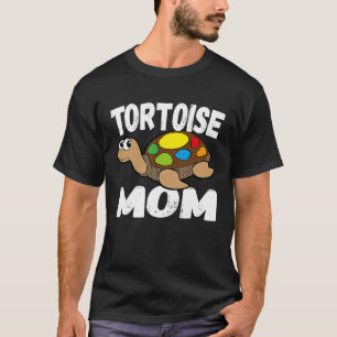 Tortoise Mom Colorful Turtle For Mother's Day Tur T-Shirt