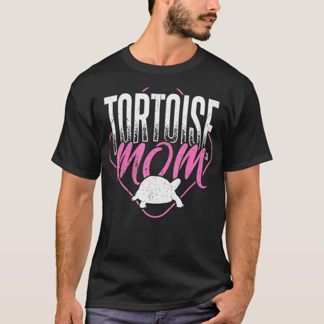 Tortoise Mom - Snapping Turtle Gopher Reptile Terr T-Shirt (Front)