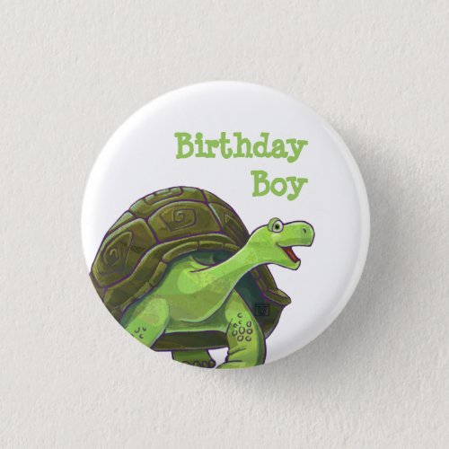 Tortoise Party Center Button