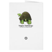 Tortoise Party Center Cards (Back)