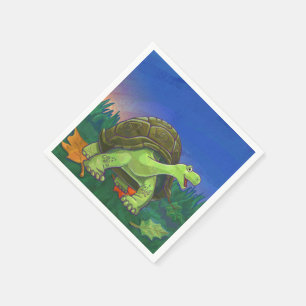 Tortoise Party Center Paper Napkins