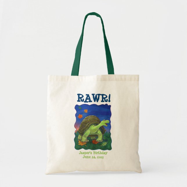 Tortoise Party Center Tote Bag (Front)