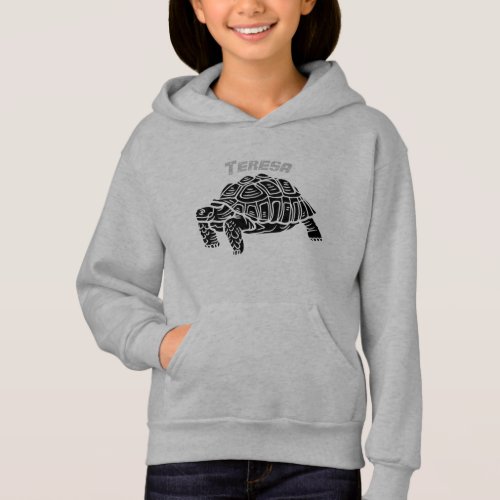 Tortoise personalise name sweatshirt