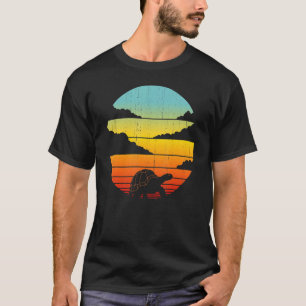 Tortoise Retro Vintage Style 60s 70s Men Women Tur T-Shirt