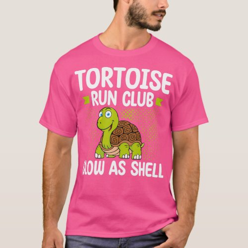 Tortoise Running Club Slow As Shell Runner Maratho T_Shirt