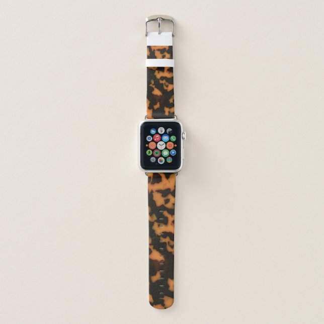 Tortoise Shell Apple Watch Band (Front)