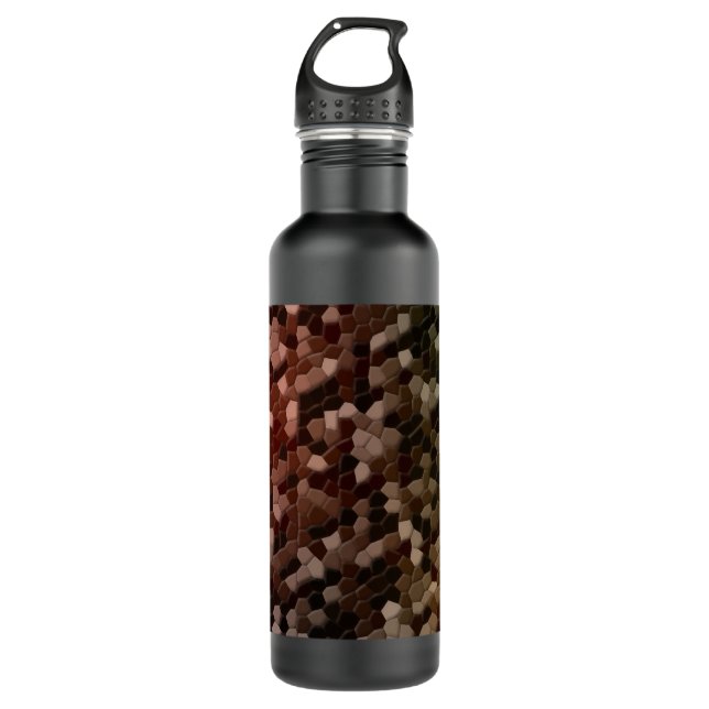 Tortoise Shell Camo Water Bottle (Front)