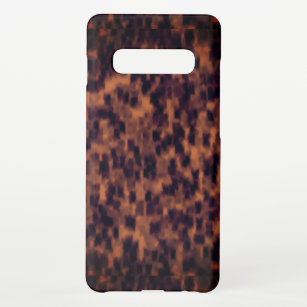 Tortoise Shell Pattern Animal Print Aesthetic Samsung Galaxy S10+ Case