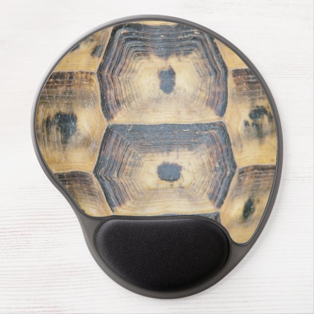Tortoise Shell Pattern Gel Mouse Pad (Front)