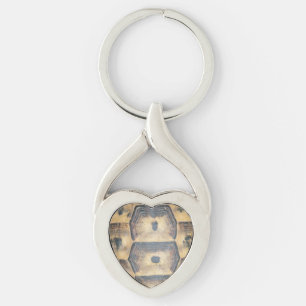 Tortoise Shell Pattern Keychain