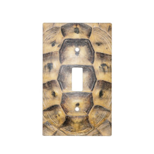 Tortoise shell pattern light switch cover