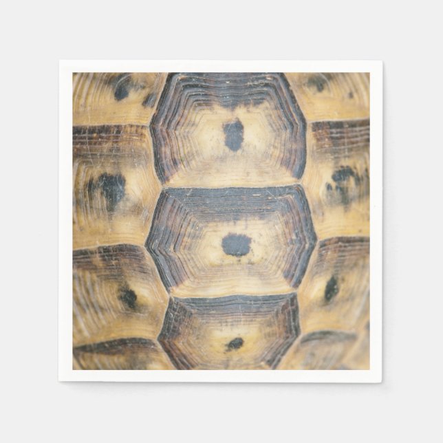 Tortoise Shell Pattern Napkins (Front)