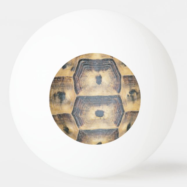 Tortoise Shell Pattern Ping-Pong Ball (Back)
