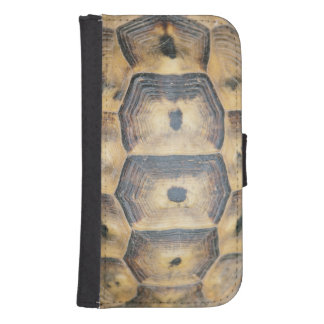 Tortoise Shell Pattern Galaxy S4 Wallet Case