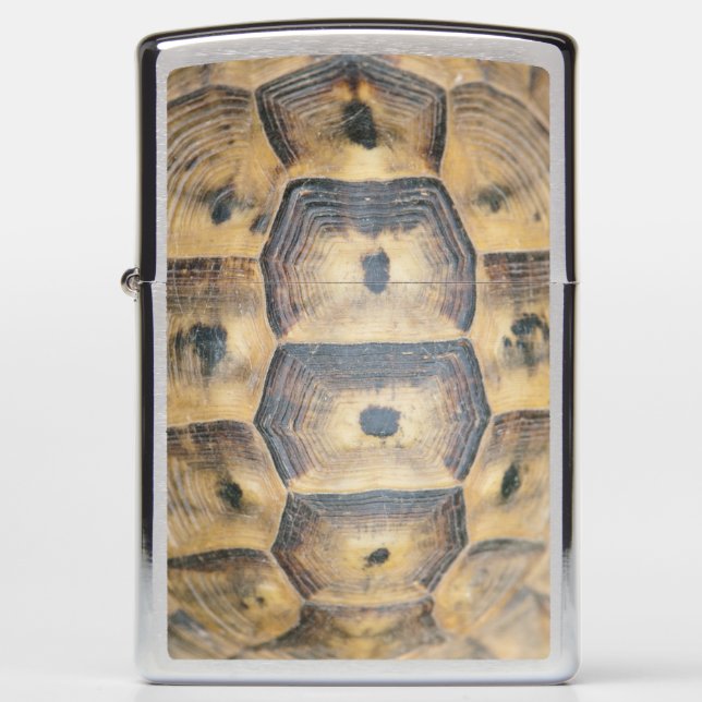 Tortoise Shell Pattern Zippo Lighter (Front)
