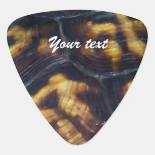 Tortoise Shell Photo Guitar Pick