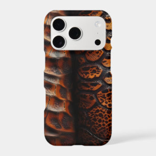 Tortoise Shell Retro, Chic Tortoiseshell Pattern iPhone 17 Pro Case