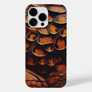  Tortoise Shell Retro, Chic Tortoiseshell Pattern iPhone 14 Pro Max Case