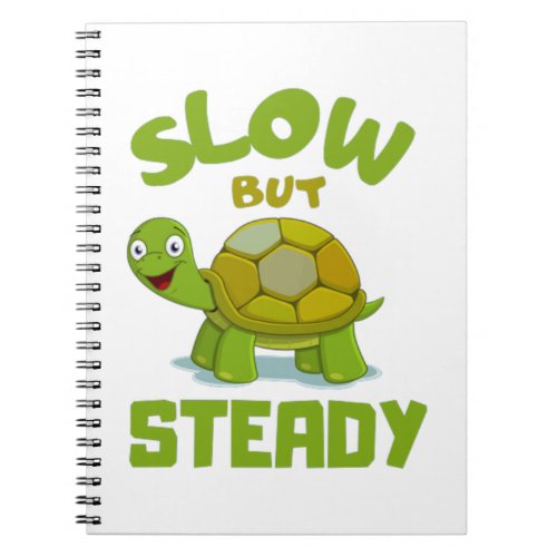 Tortoise Slow But Steady Notebook