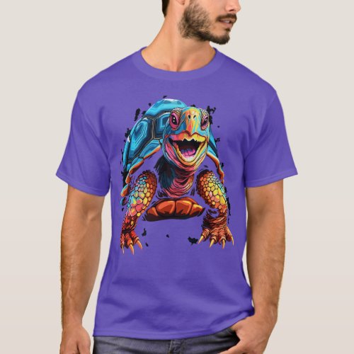 Tortoise Smiling T_Shirt