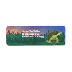 Tortoise Stationery Label