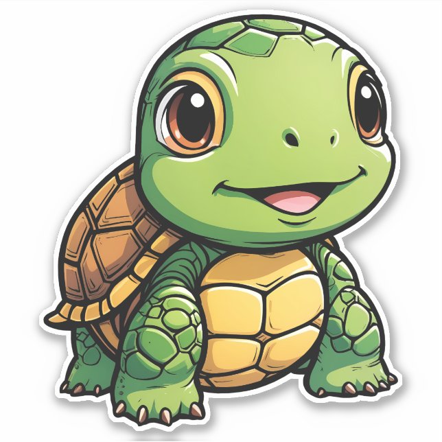 Tortoise Sticker (Front)