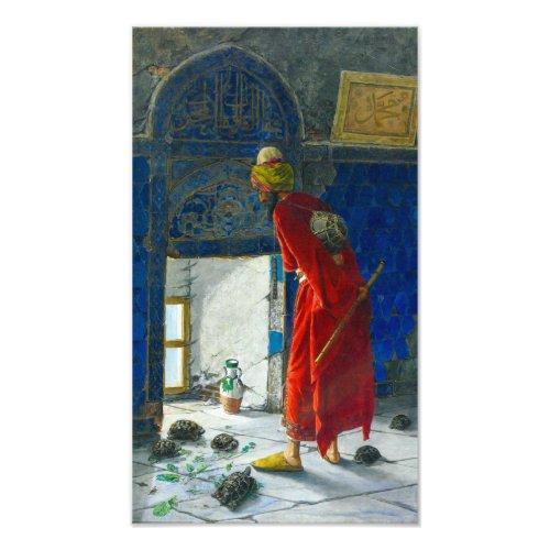 Tortoise Trainer 2  Osman Hamdi Bey  Photo Print