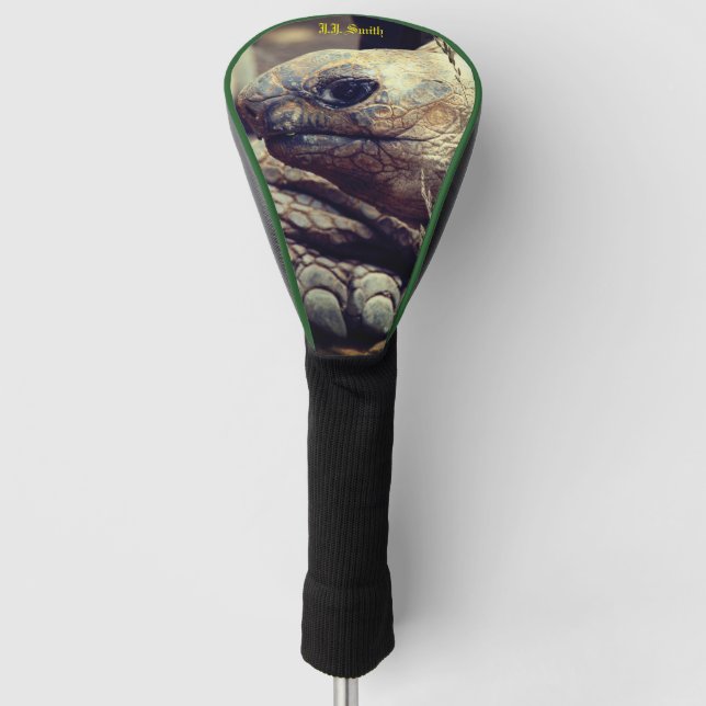 Tortoise Turtle Animal Trendy  Golf Head Cover (Front)