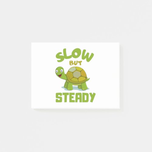 tortoise  turtle slow but steady post_it notes