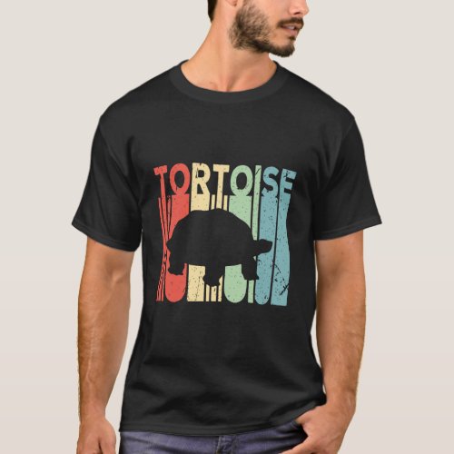 Tortoise Vintage Retro Hoodie T_Shirt