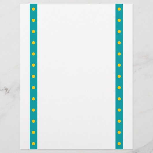 Tortoise with Yellow Dots Frame Border (Front)