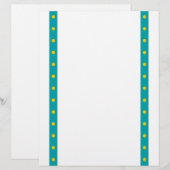 Tortoise with Yellow Dots Frame Border (Front/Back)