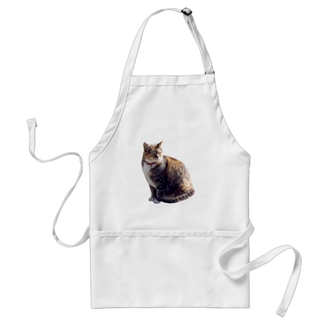 Tortoiseshell Cat Adult Apron (Front)