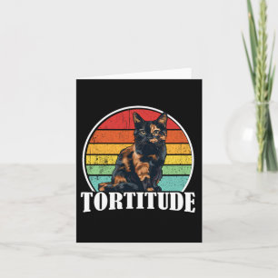 Tortoiseshell Cat  Card