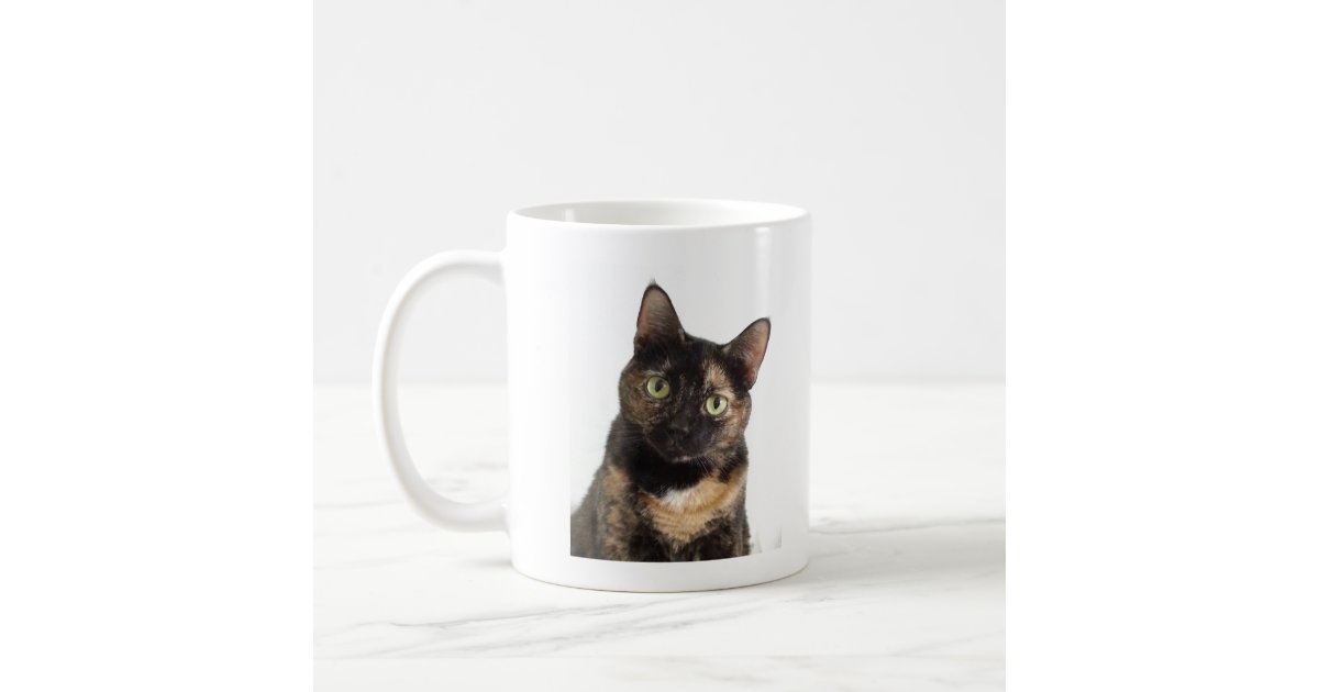 Tortoiseshell Cat Coffee Mug | Zazzle