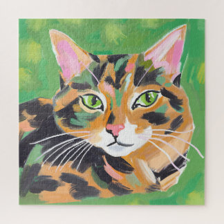 Tortoiseshell Cat Jigsaw Puzzle