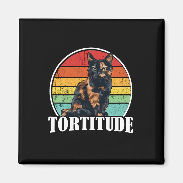 Tortoiseshell Cat  Magnet (Front)