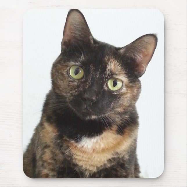 Tortoiseshell Cat Mouse Pad (Front)
