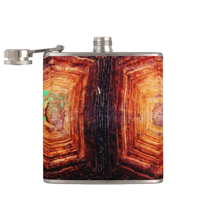 Tortoiseshell Flask (Opened)