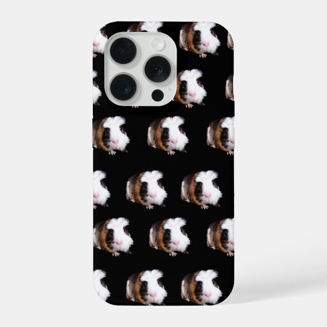 Tortoiseshell Guinea Pig Pattern, Iphone Case (Back)