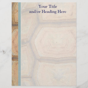 Tortoiseshell Letterhead Stationery