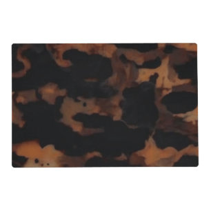 Tortoiseshell Seamless Pattern, Chic TortoiseShell Placemat