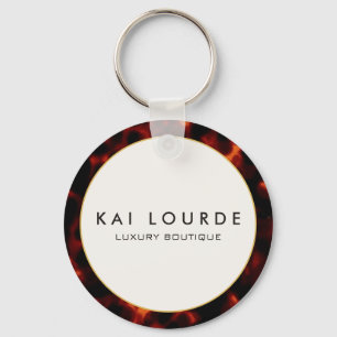Tortoiseshell  Stylish Chic Keychain