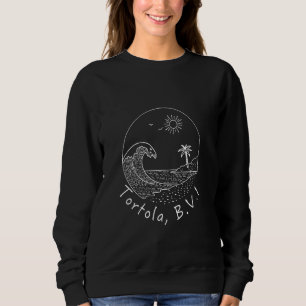 Tortola B.V.I British Virgin Islands Souvenir Vaca Sweatshirt