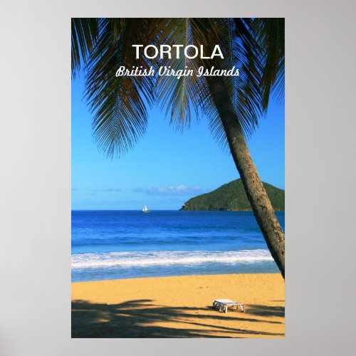 Tortola British Virgin Islands poster
