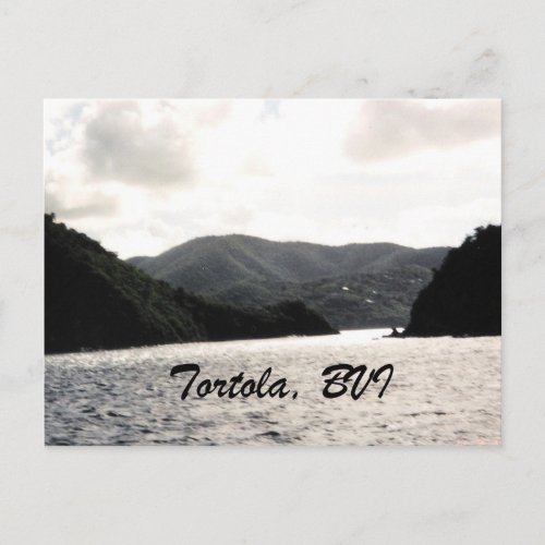 Tortola BVI Postcard