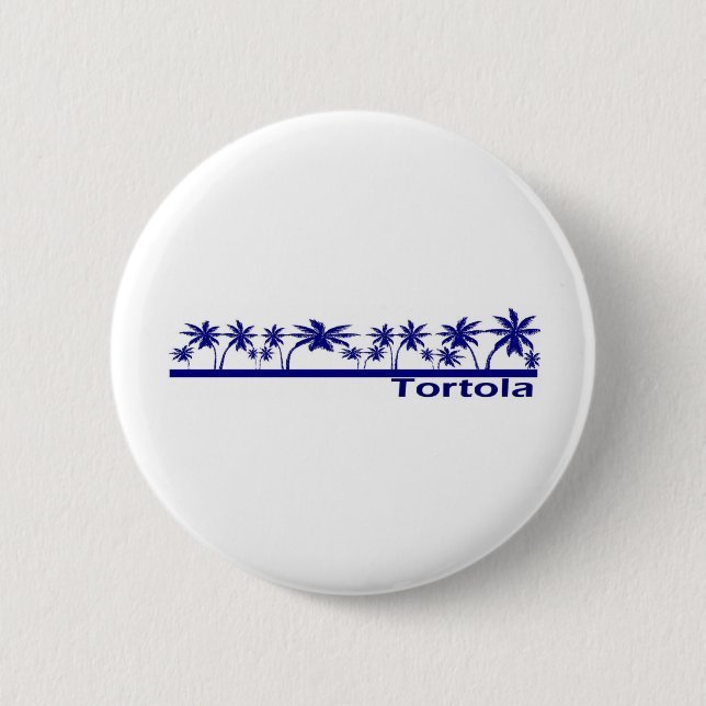 Tortola Pinback Button (Front)