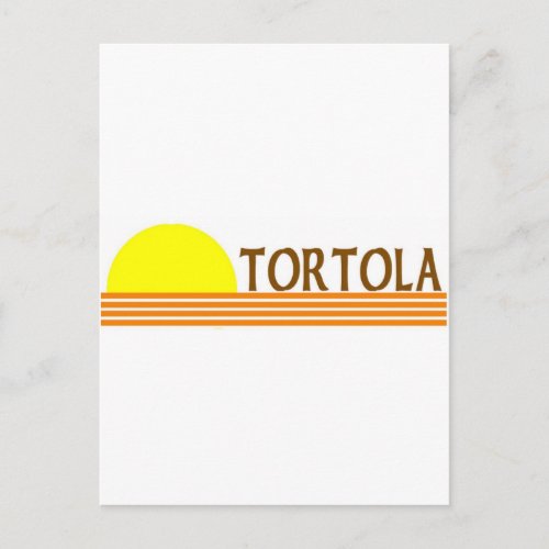 Tortola Postcard