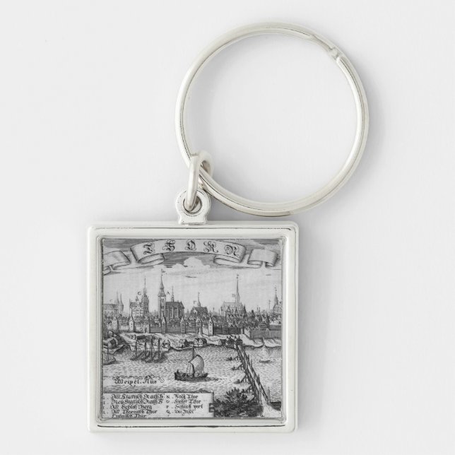 Torun, Poland Keychain (Front)