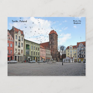 Torun, Poland, Photo Ola Berglund Postcard